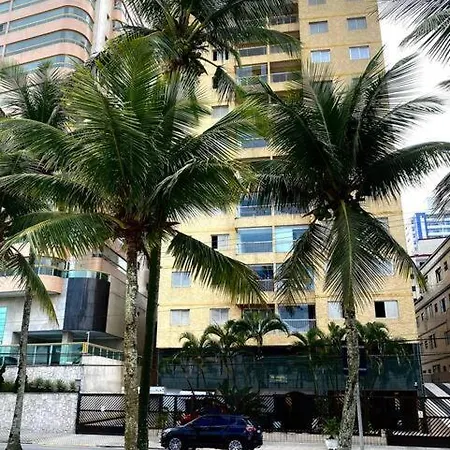 Apartamento Praia Grande! Predio Frente Ao Mar Exterior foto